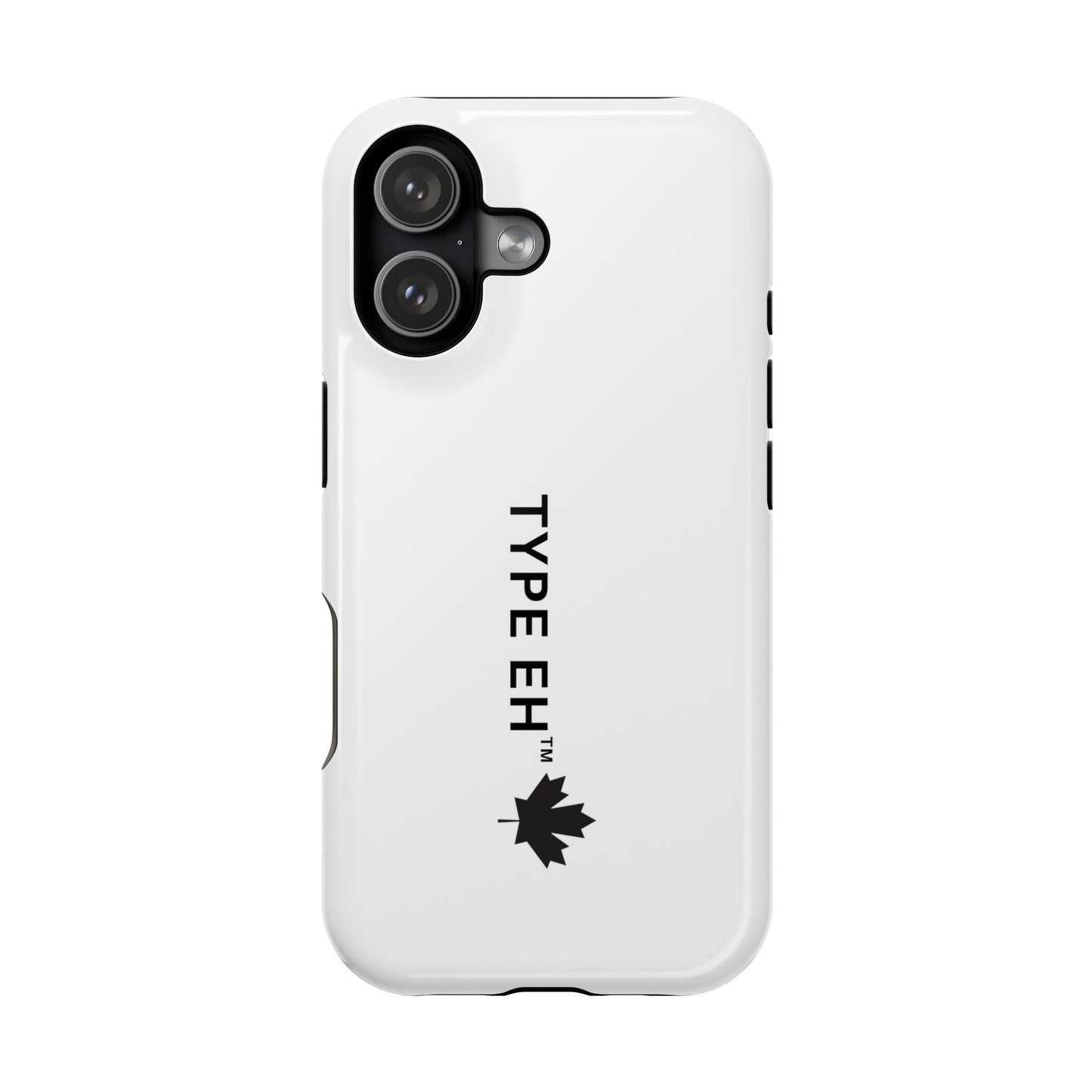 Magnetic Impact-Resistant Phone Case — “TYPE EH” Maple Logo