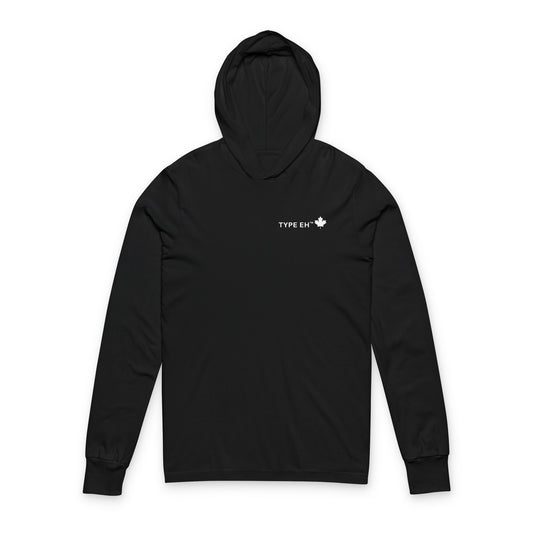 Eh Hooded Long Sleeve Tee