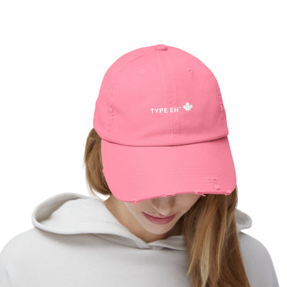 Eh Distressed Cap