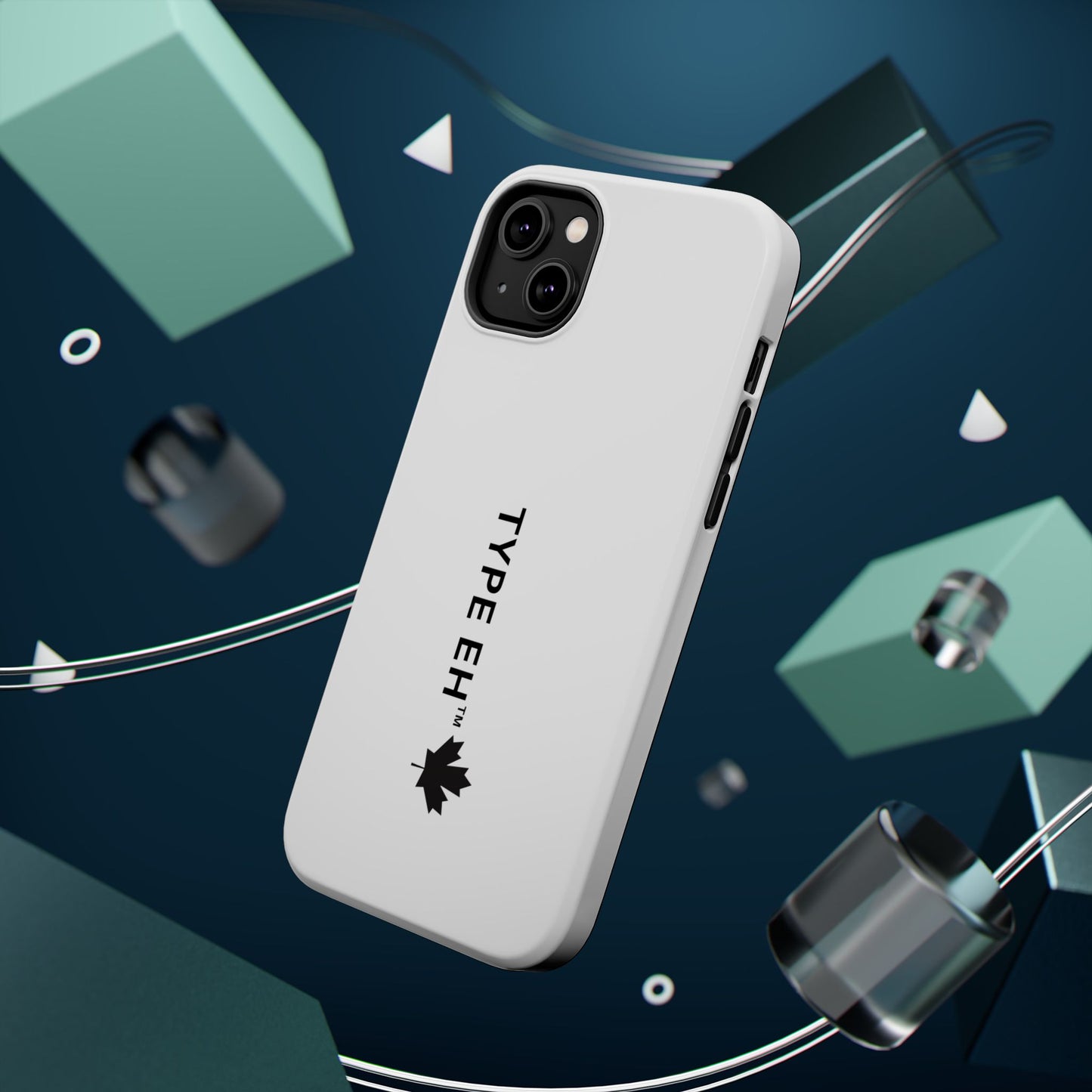 Magnetic Impact-Resistant Phone Case — “TYPE EH” Maple Logo