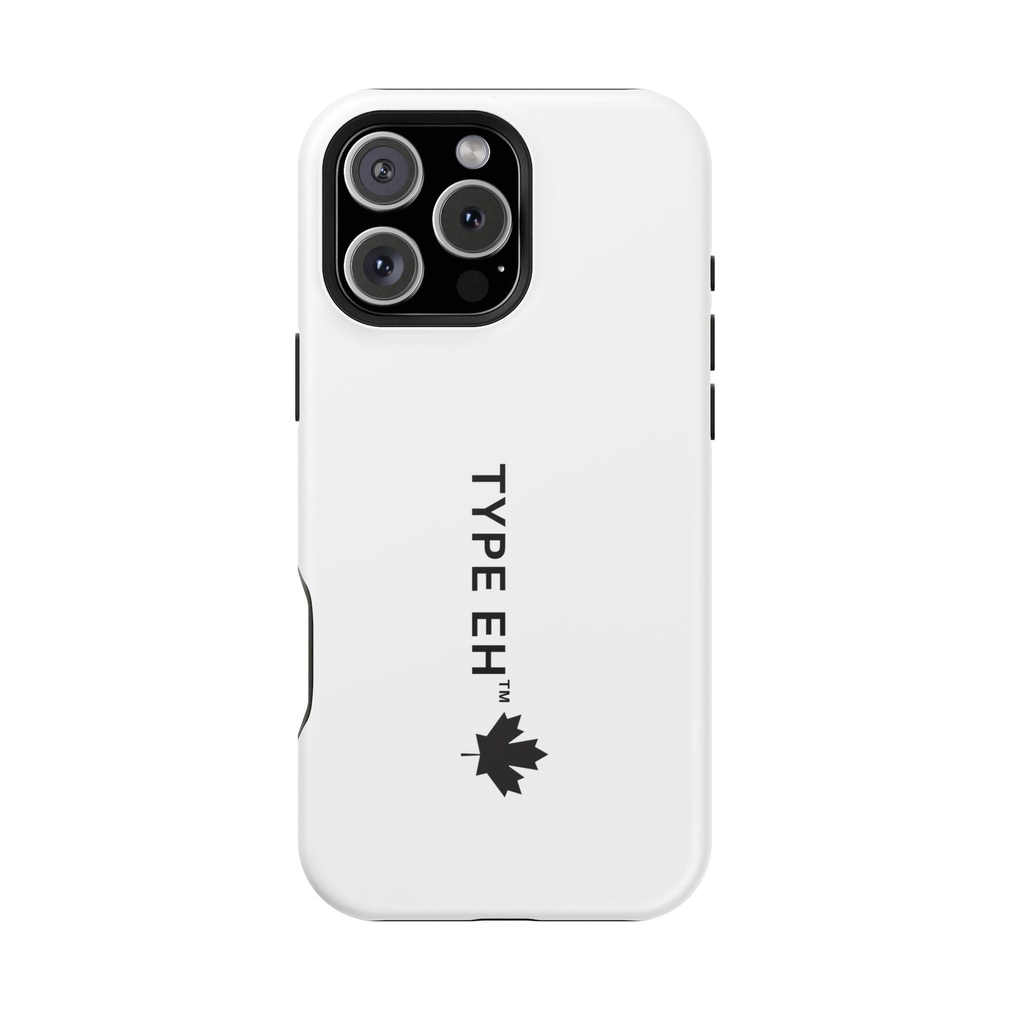Magnetic Impact-Resistant Phone Case — “TYPE EH” Maple Logo