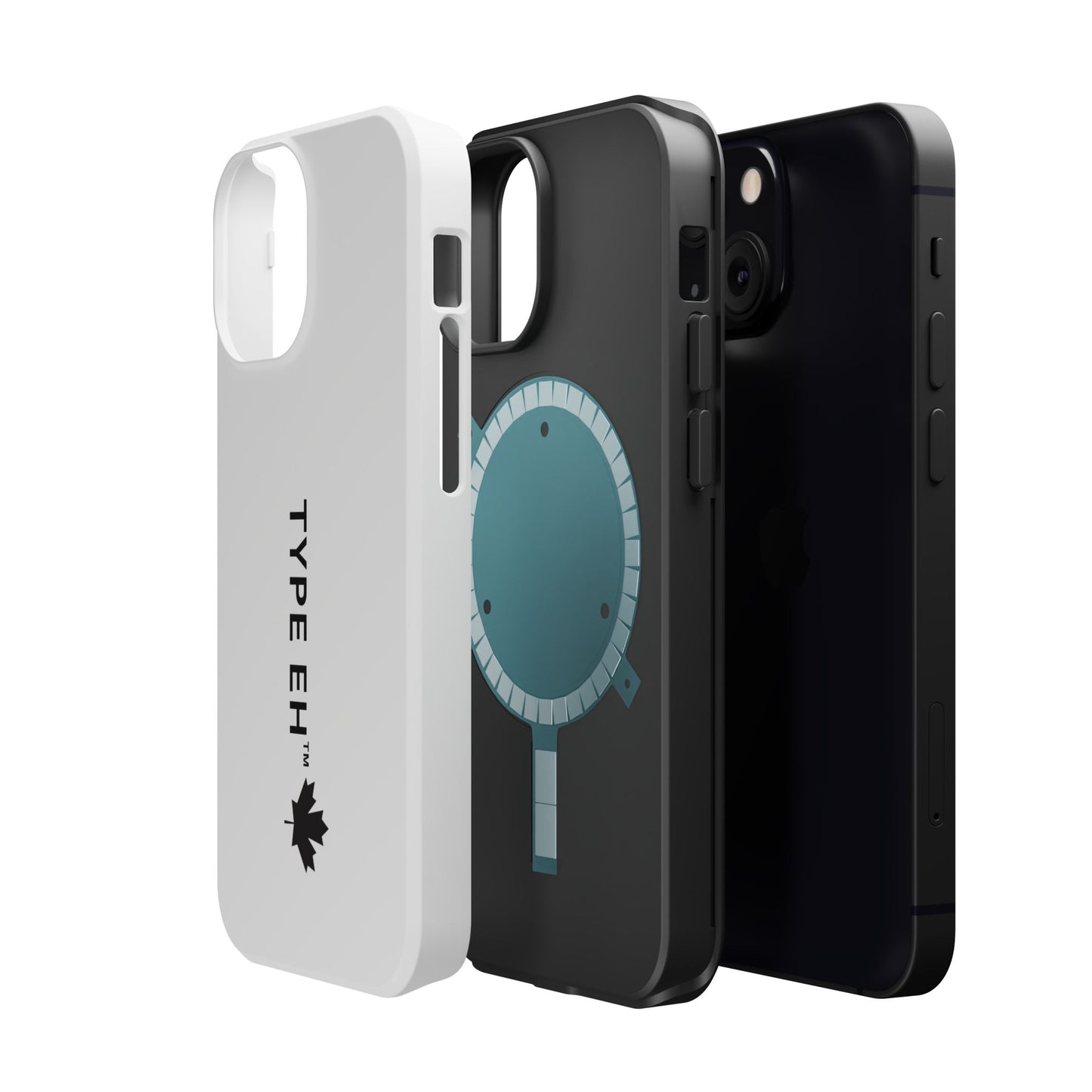 Magnetic Impact-Resistant Phone Case — “TYPE EH” Maple Logo