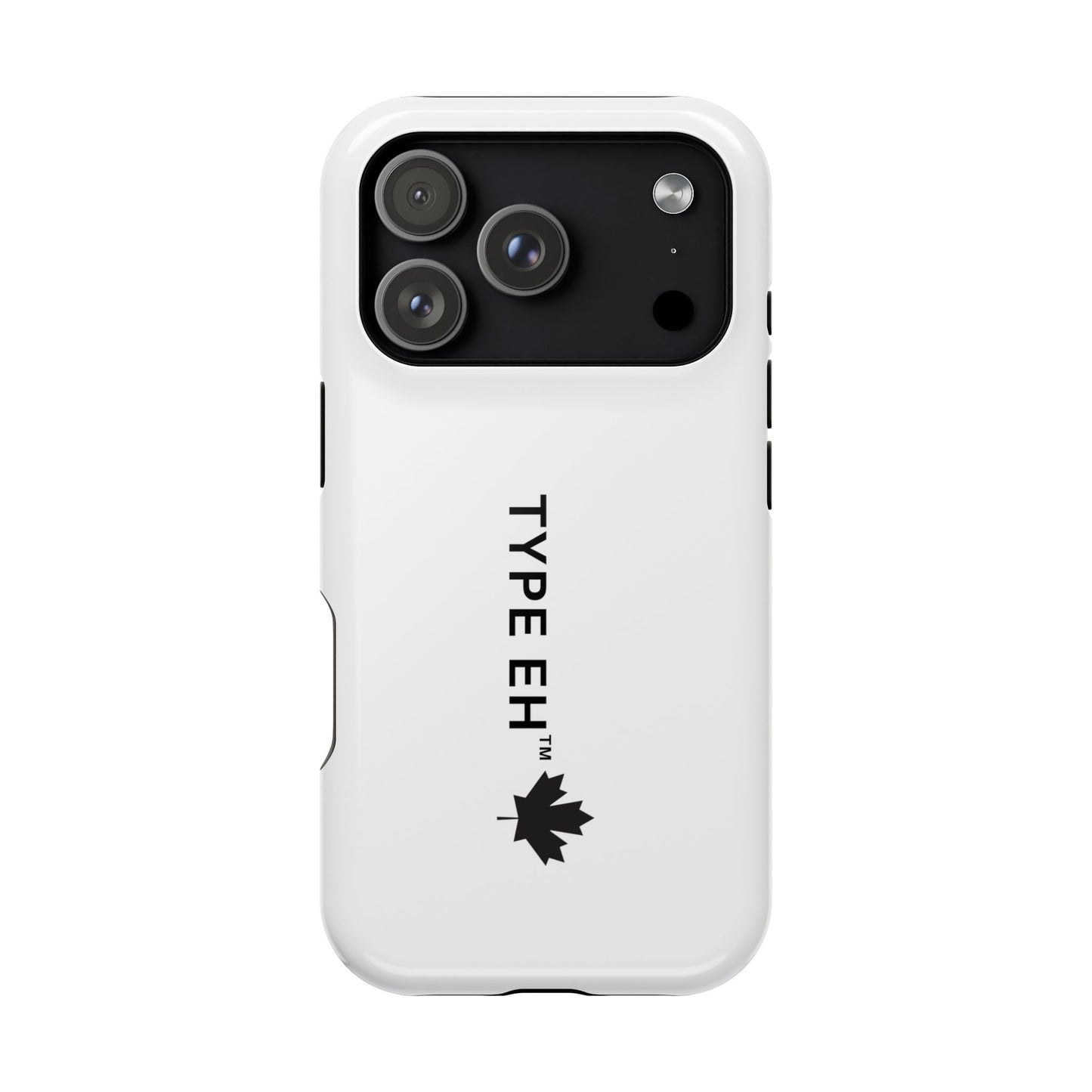 Magnetic Impact-Resistant Phone Case — “TYPE EH” Maple Logo