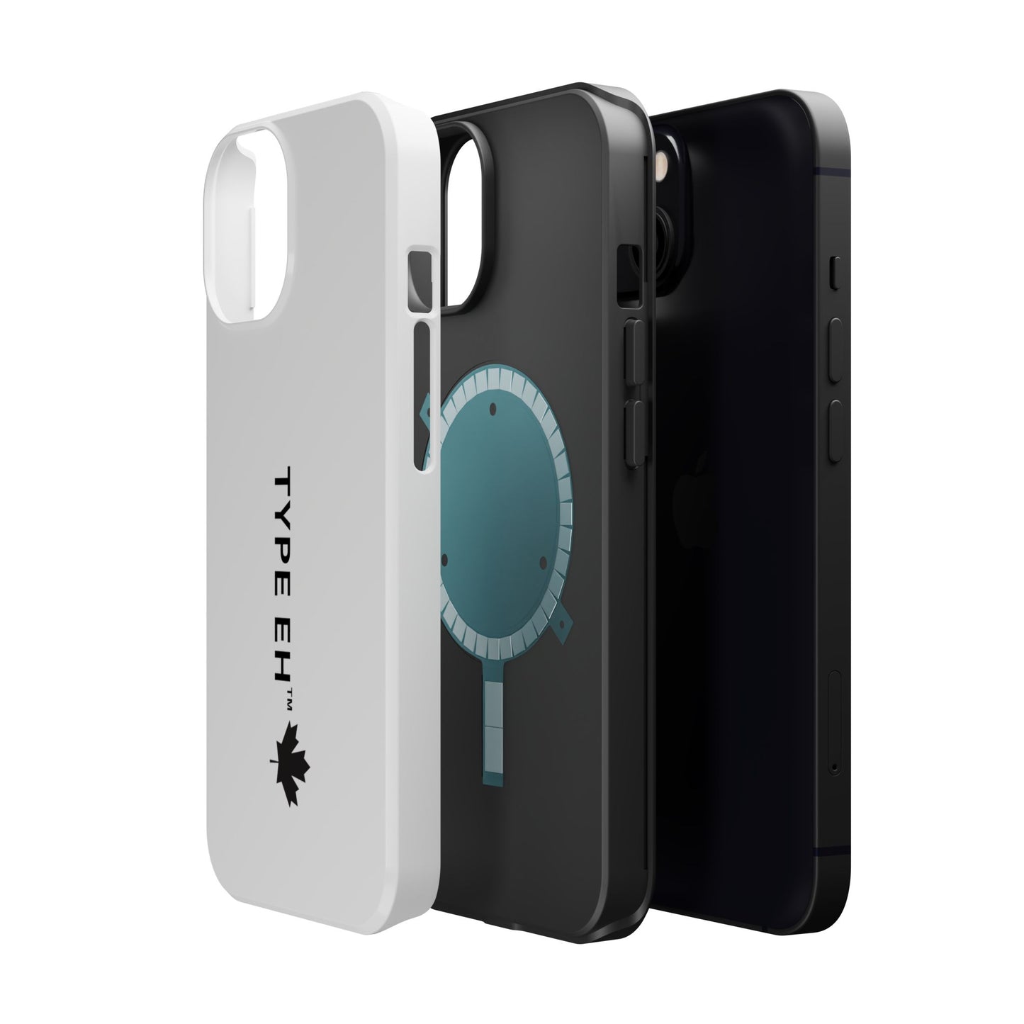 Magnetic Impact-Resistant Phone Case — “TYPE EH” Maple Logo