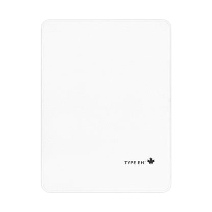 White Type Eh Shop Toddler Blanket