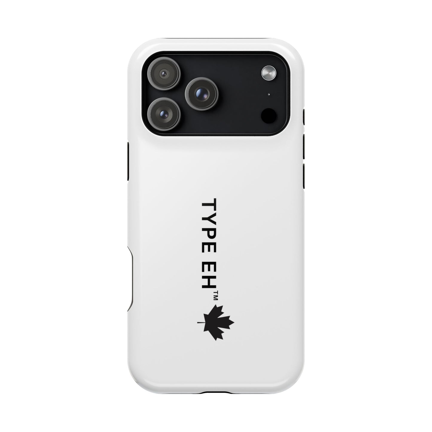 Magnetic Impact-Resistant Phone Case — “TYPE EH” Maple Logo