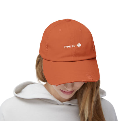 Eh Distressed Cap