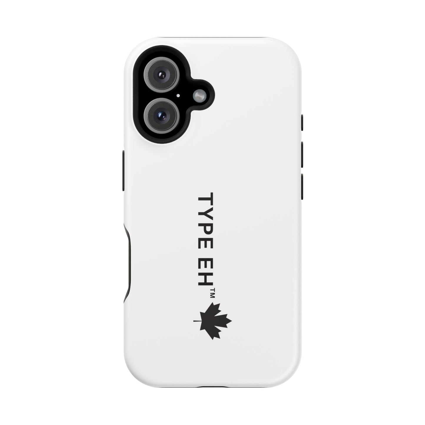 Magnetic Impact-Resistant Phone Case — “TYPE EH” Maple Logo
