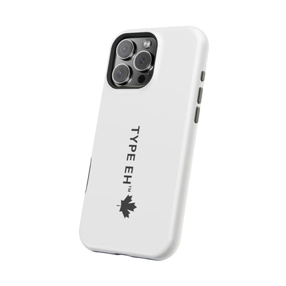 Magnetic Impact-Resistant Phone Case — “TYPE EH” Maple Logo
