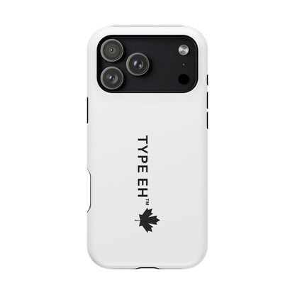 Magnetic Impact-Resistant Phone Case — “TYPE EH” Maple Logo