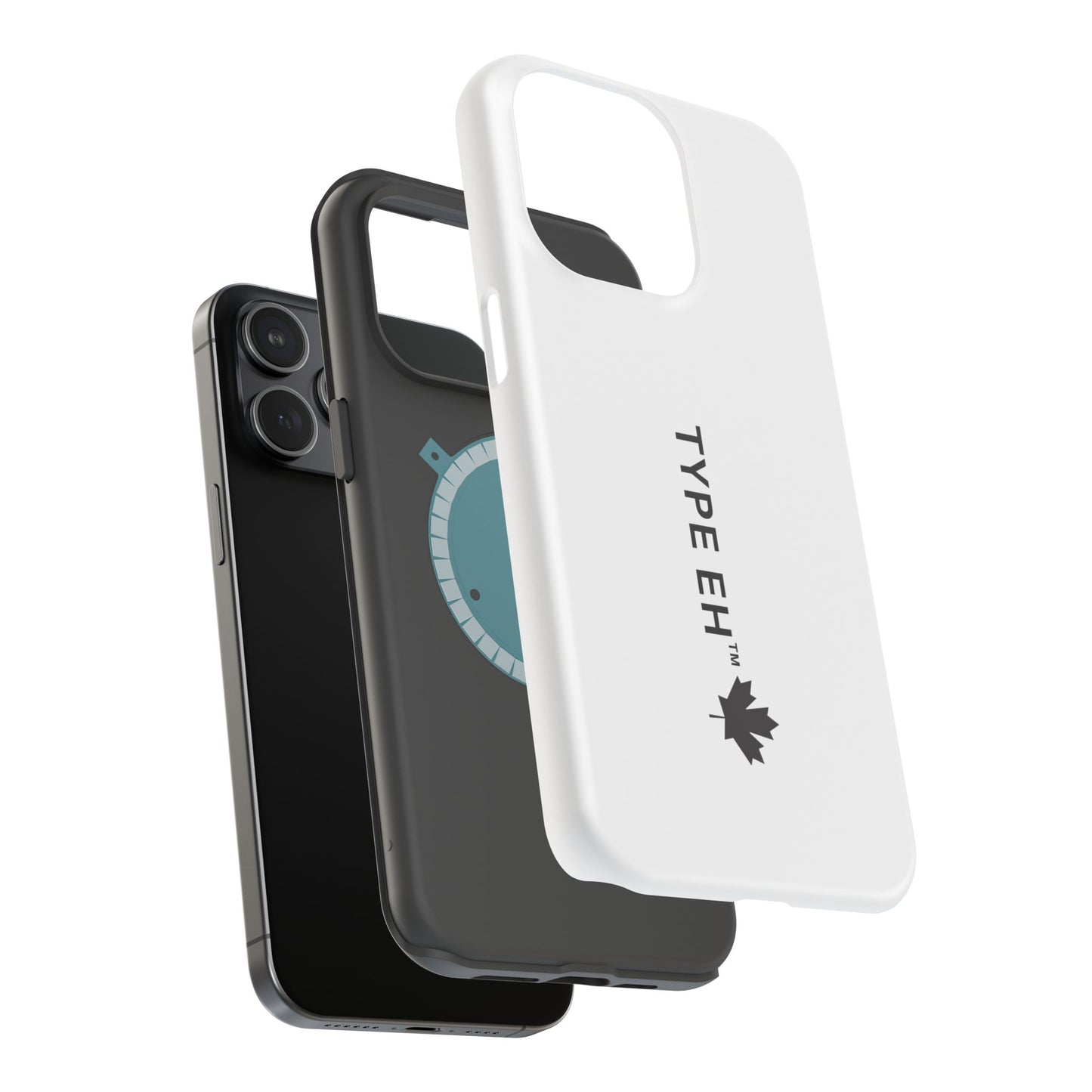 Magnetic Impact-Resistant Phone Case — “TYPE EH” Maple Logo