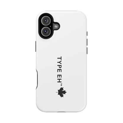Magnetic Impact-Resistant Phone Case — “TYPE EH” Maple Logo