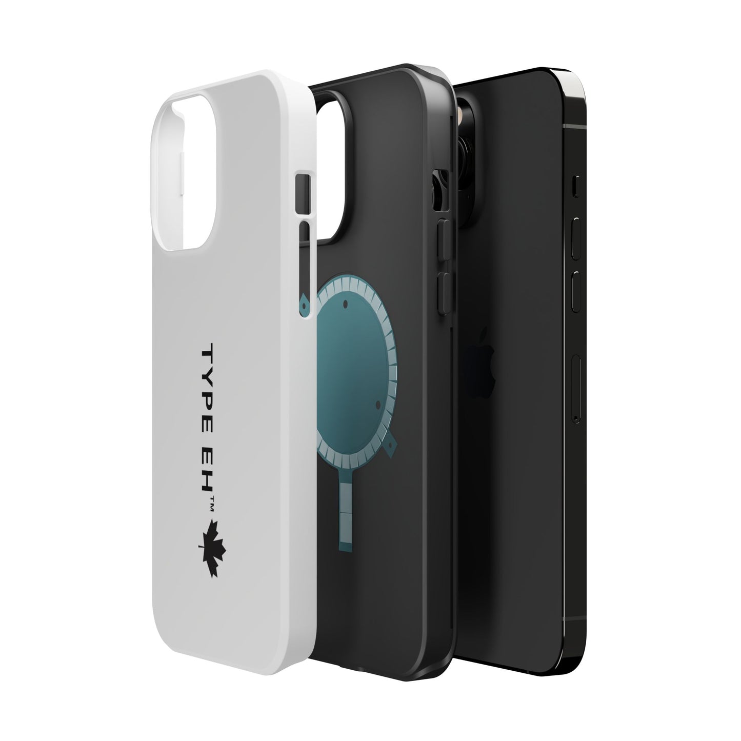 Magnetic Impact-Resistant Phone Case — “TYPE EH” Maple Logo