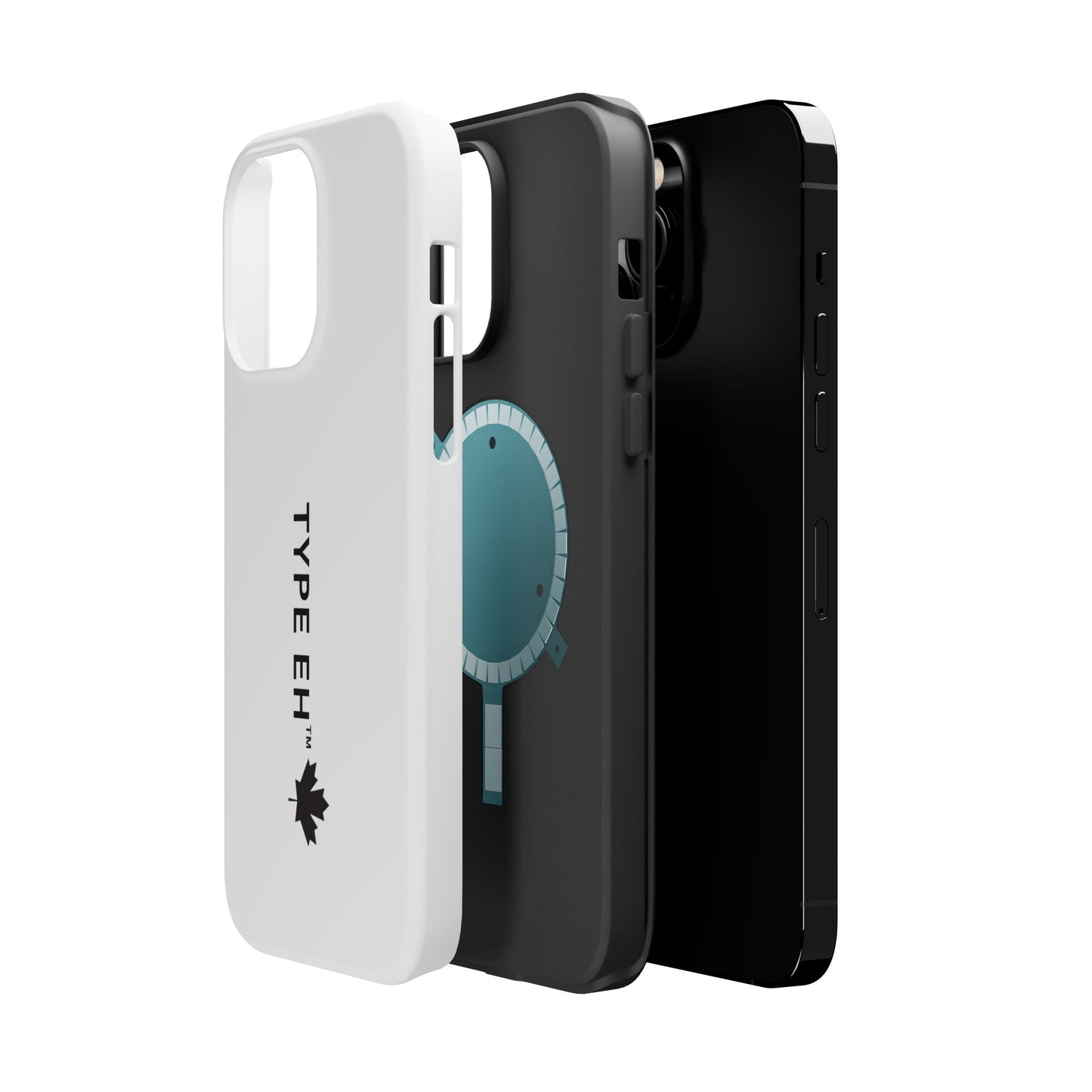Magnetic Impact-Resistant Phone Case — “TYPE EH” Maple Logo
