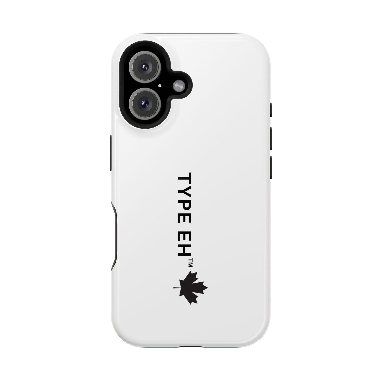 Magnetic Impact-Resistant Phone Case — “TYPE EH” Maple Logo