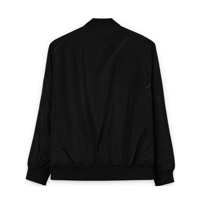 Eco-Friendly Embroidered Bomber Jacket for Stylish Comfort