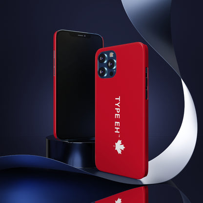 Red Type Eh Shop Phone Case (Apple Specific)