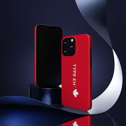 Red Type Eh Shop Phone Case (Apple Specific)