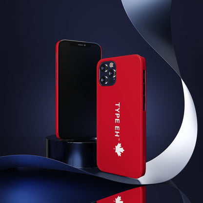 Red Type Eh Shop Phone Case (Apple Specific)