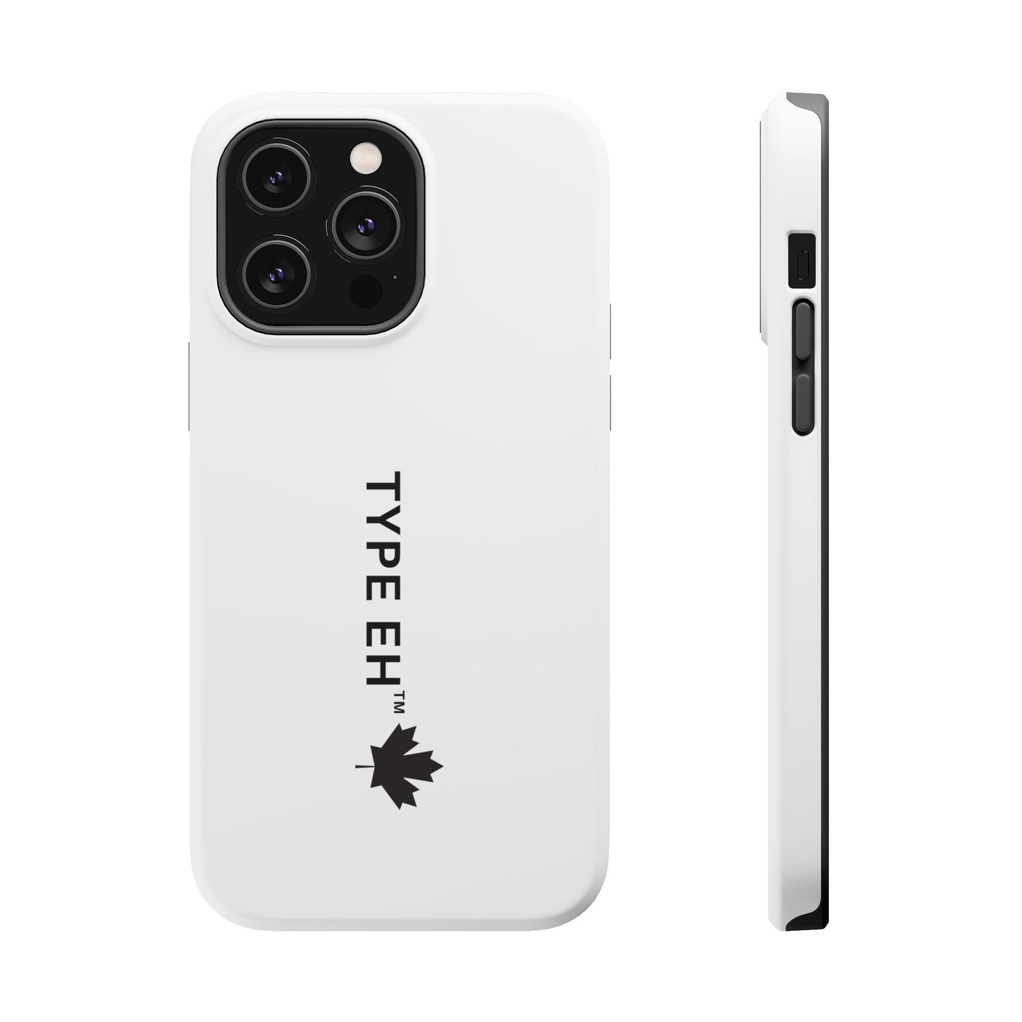 Magnetic Impact-Resistant Phone Case — “TYPE EH” Maple Logo