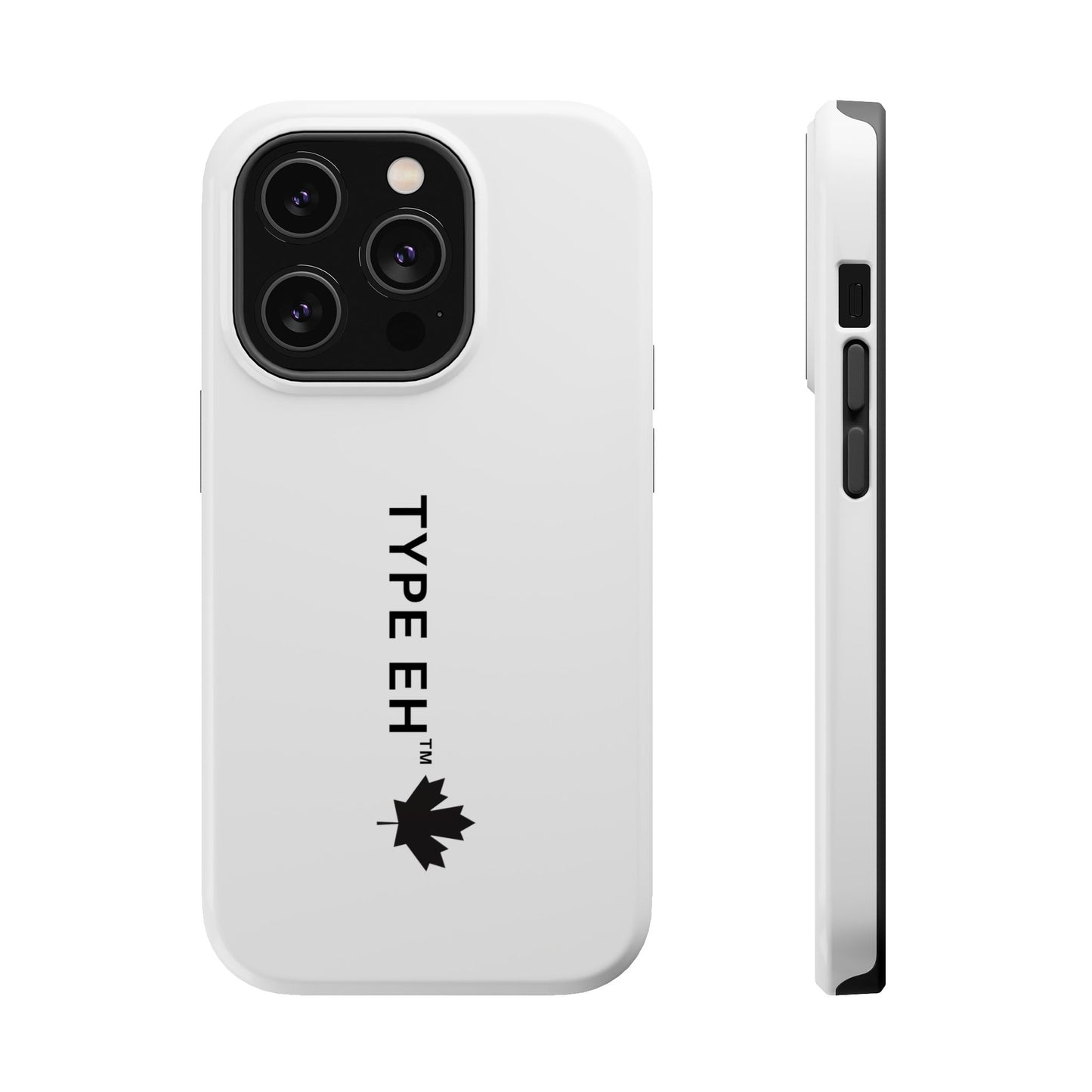 Magnetic Impact-Resistant Phone Case — “TYPE EH” Maple Logo