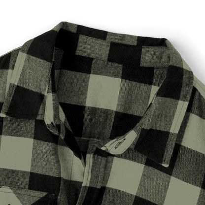 Green Type Eh Shop Unisex Flannel Shirt
