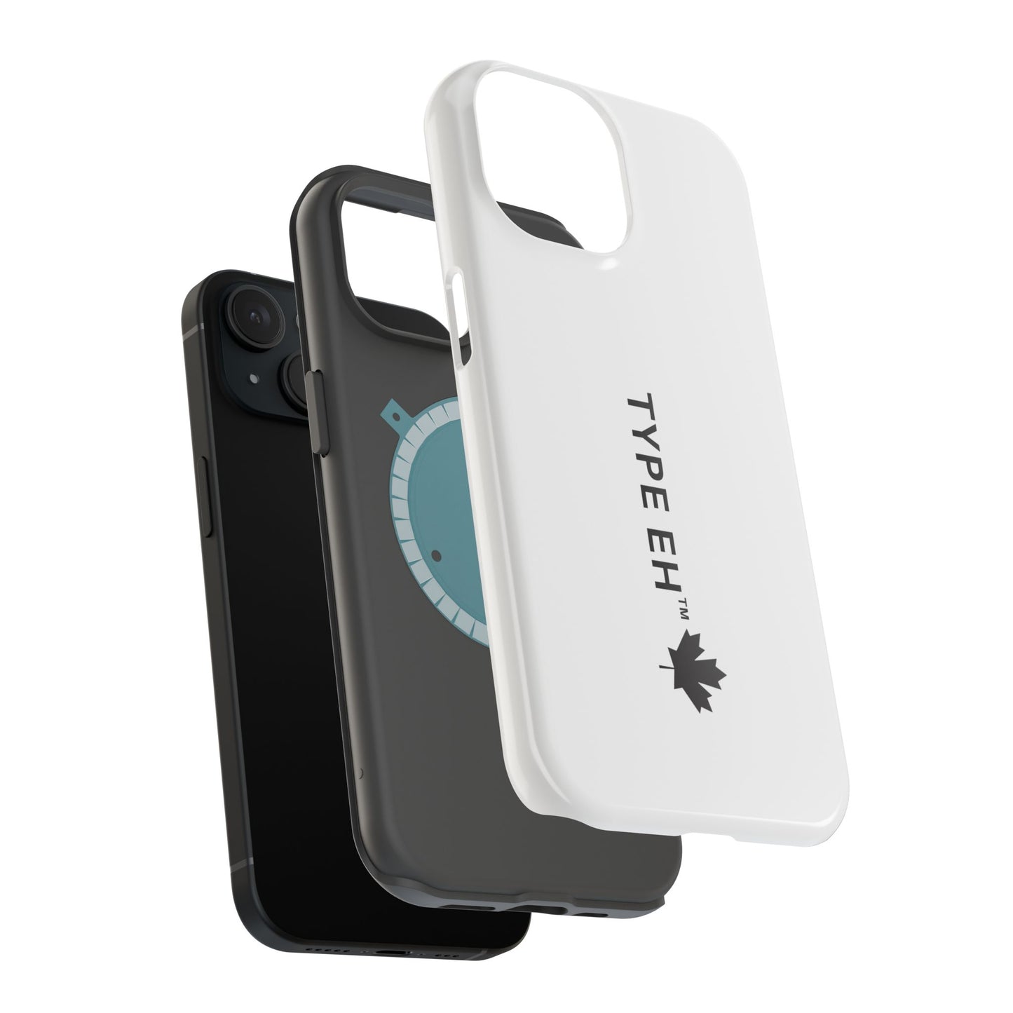 Magnetic Impact-Resistant Phone Case — “TYPE EH” Maple Logo