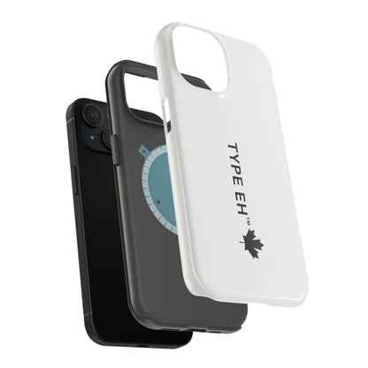 Magnetic Impact-Resistant Phone Case — “TYPE EH” Maple Logo