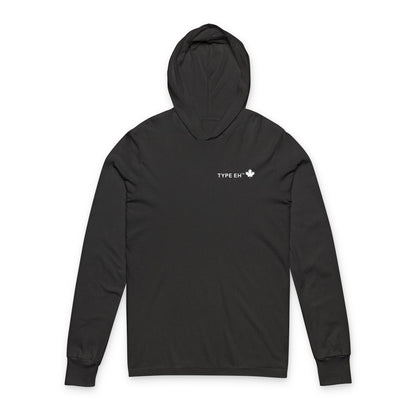 Eh Hooded Long Sleeve Tee