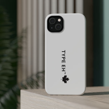Magnetic Impact-Resistant Phone Case — “TYPE EH” Maple Logo