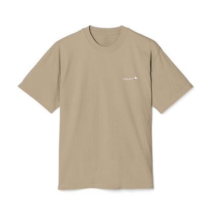 Minimal Small Chest Logo Tee — Vintage Faded Unisex T-Shirt