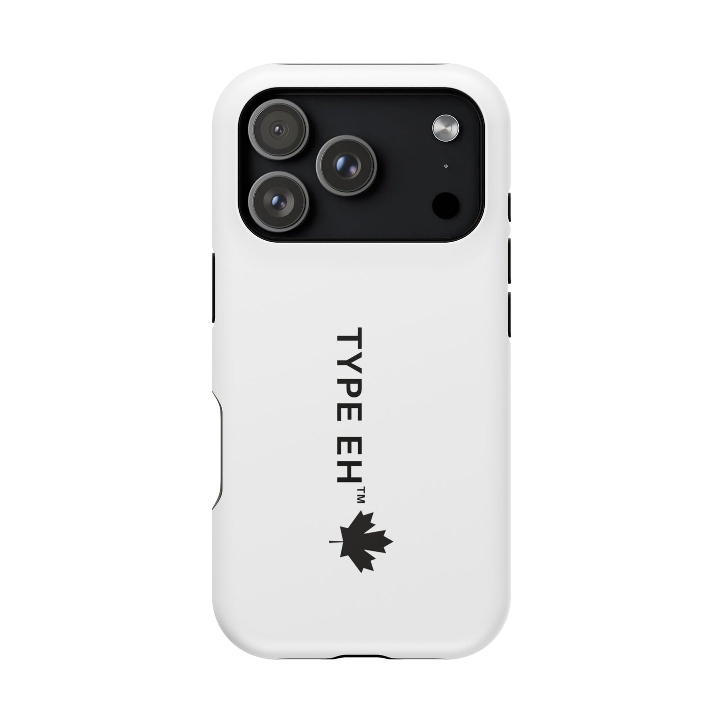 Magnetic Impact-Resistant Phone Case — “TYPE EH” Maple Logo