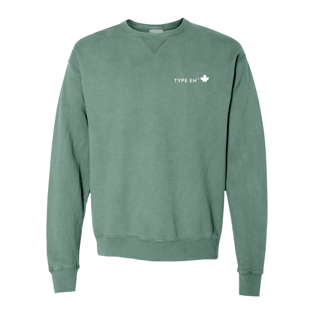 Eh Garment Dyed Crewneck Sweatshirt