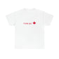 Rouge, blanc et Eh Tee