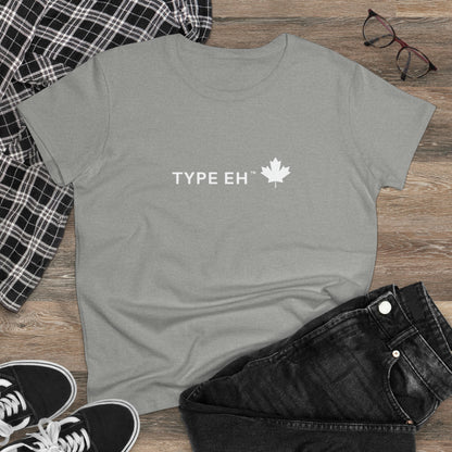 T-shirt en coton mi-lourd pour femme