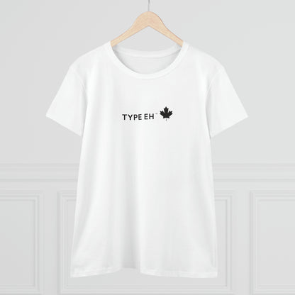 T-shirt en coton mi-lourd pour femme