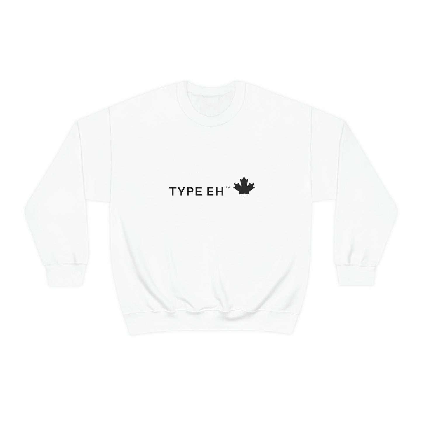 White Type Eh Shop Our Sweatshirt Eh