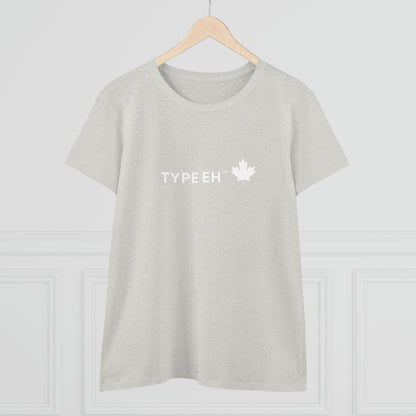 T-shirt en coton mi-lourd pour femme