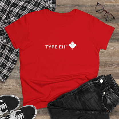 T-shirt en coton mi-lourd pour femme