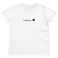 Women's Midweight Cotton Tee