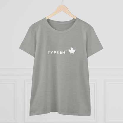 T-shirt en coton mi-lourd pour femme