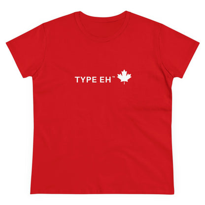 T-shirt en coton mi-lourd pour femme
