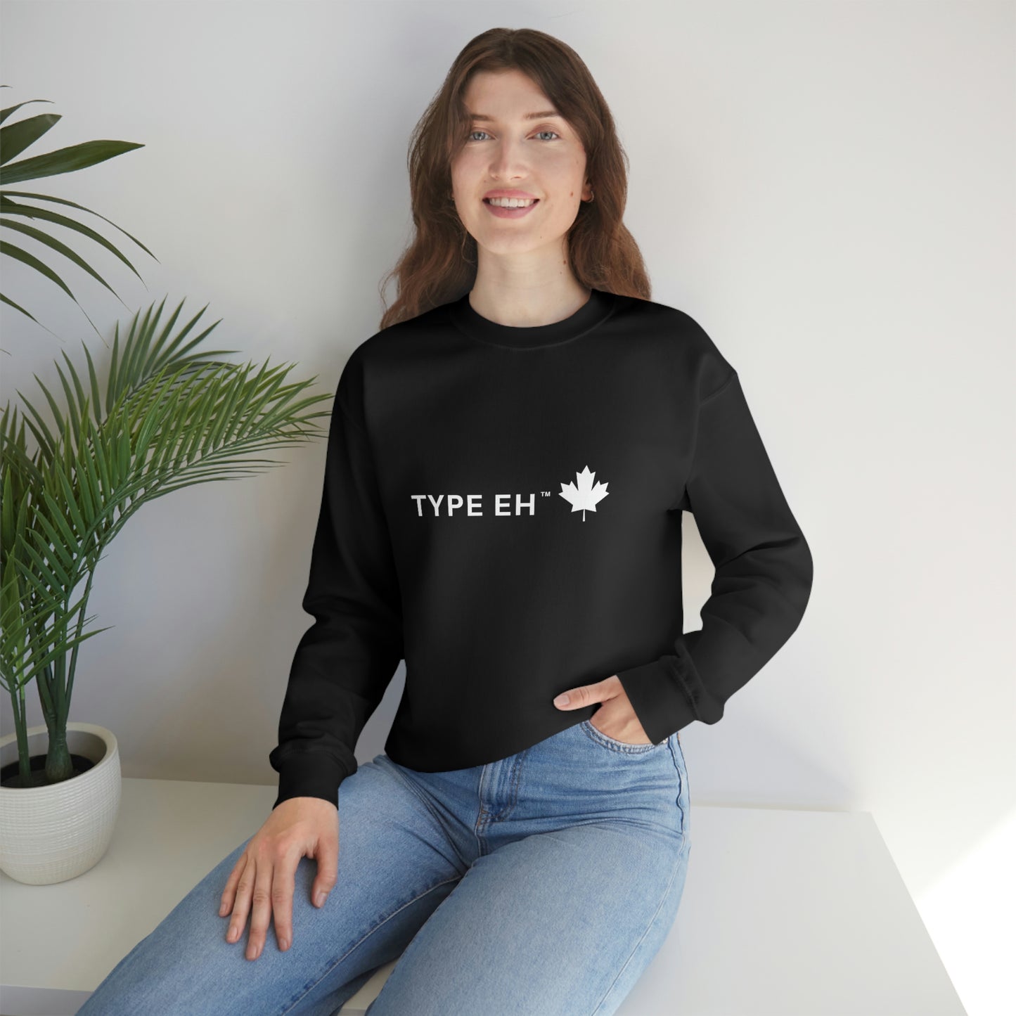 Black Type Eh Shop Our Sweatshirt Eh