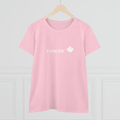 T-shirt en coton mi-lourd pour femme