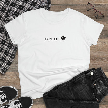 T-shirt en coton mi-lourd pour femme